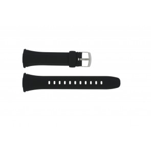 Watch strap Casio WVA-M640 / WVQ-M410 Plastic Black 25mm