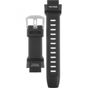 Watch strap Casio PRW-3500-1 / PRG-550-1A1 / PRG-260-1 Rubber Black 18mm