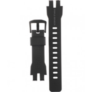 Casio watch strap 10443951 Plastic Black 16mm 
