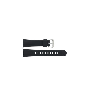 Casio watch strap 10447496 Plastic Black 16mm 