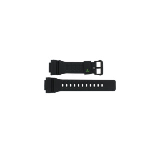 Casio watch strap 10462707 Plastic Black 18mm 