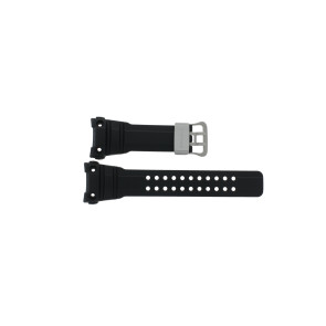 Watch strap Casio 10473487 / GWN-1000B-1A / GWN-1000B-1B Plastic Black 22mm