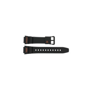 Watch strap Casio SGW-450H-2B SGW 450H 450 Plastic Black 18mm