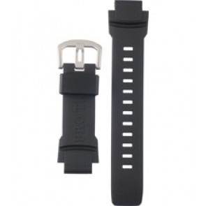 Watch strap Casio 10517703 Rubber Black 18mm