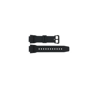 Watch strap Casio AE-1500WH-1AVEF Plastic Black 18mm