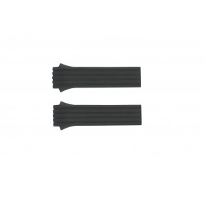 Watch strap Lotus 15317-1 Rubber Black 22mm