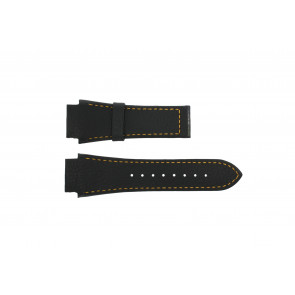 Watch strap Lotus 15321-C Leather Black 22mm