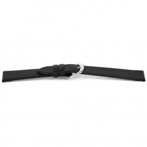 Watch strap Universal F154 Italian Leather Black 18mm