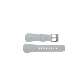 Watch strap Lotus 15779 Rubber White 25mm