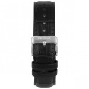 Watch strap Prisma 1600 Leather Black 21mm