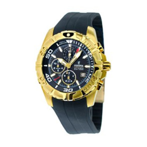 Watch strap Festina 16120-1 Rubber Black