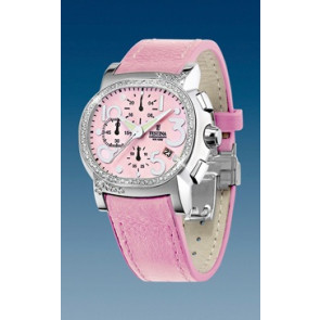 Watch strap Festina F16196-3 / F16180 Leather Pink 21mm