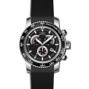 Watch strap Invicta 17773 Silicone Black 22mm