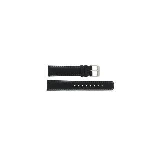 Watch strap Tommy Hilfiger 679301089 / 1780882 / TH-87-3-14-0818 Leather Black 18mm