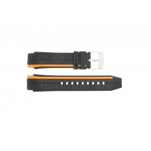 Watch strap Lotus 18103-1 / 18103-40 Rubber Black 19mm