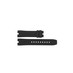 Watch strap Lotus 18189-2 / 18192-3 Rubber Black 22mm