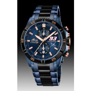 Watch strap Lotus 18230/1 Rubber Bi-color 20mm