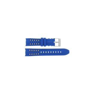 Watch strap Lotus 18590-2 Silicone Blue 22mm