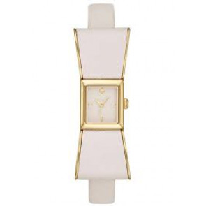 Watch strap Kate Spade New York 1YRU0898 Leather Beige 10mm