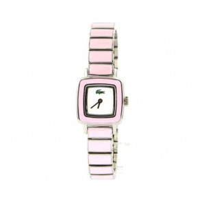 Lacoste watch strap 2000371 / LC-07-3-19-0070 Metal Pink 11mm