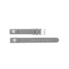 Lacoste watch strap 2000385 / LC-05-3-14-0009 / GR Leather Grey 12mm + grey stitching