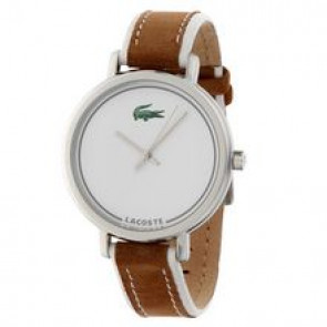 Watch strap Lacoste 2000502 / LC-33-3-14-0165 Leather Brown 14mm