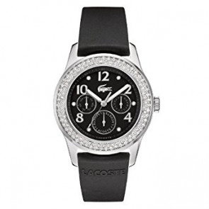 Lacoste watch strap 2000690 / 2000649 / LC-11-3-14-2313S Rubber Black 20mm