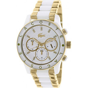 Lacoste watch strap 2000852 / LC-73-3-44-2533 Metal Gold Toned 20mm