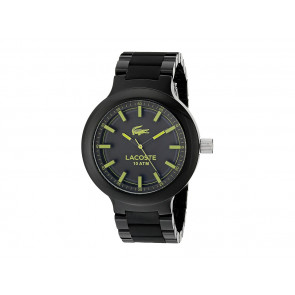 Lacoste watch strap 2010771 / 2010768 / LC-61-1-29-2559 / LC-61-1-29-2560 Plastic Black 13mm