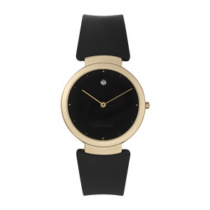 Watch strap Jacob Jensen JJ102 Rubber Black