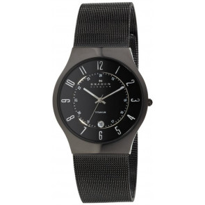 Skagen watch strap 233XLTBR Metal Black