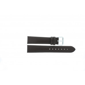Watch strap Universal 241R.02 Leather Brown 16mm