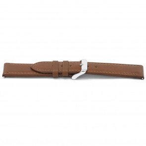 Watch strap Universal L330 Leather Cognac 30mm