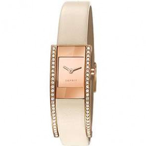 Watch strap Esprit ES107362002 Leather Beige 13mm
