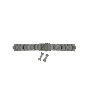 Watch strap Seiko 7S36-01E0 / SKZ209J1 / 3319JG Stainless steel Steel 22mm