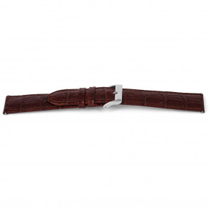 Watch strap Universal C340 Leather Brown 12mm