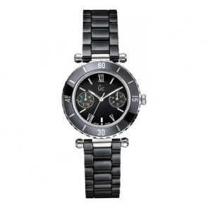 Watch strap Guess 35003L2 Ceramics Black
