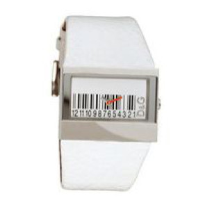 Watch strap Dolce & Gabbana 3719240394 Leather White 35mm
