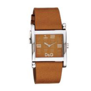 Watch strap Dolce & Gabbana 3719240475 Leather Brown