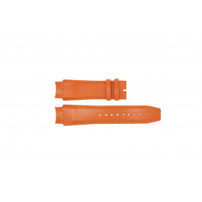 Watch strap Dolce & Gabbana 3719770107 Leather Orange 20mm