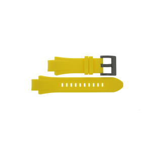 Watch strap Invicta 40020.01 Rubber Yellow 18mm
