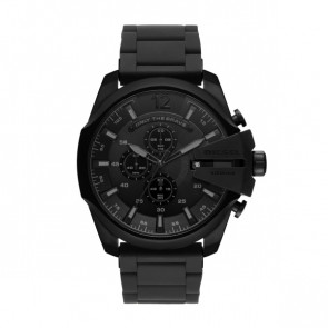 Watch strap Diesel DZ4486 Steel/Silicone Black 26mm