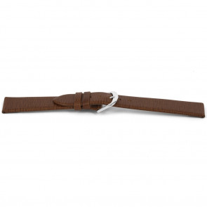 Watch strap Universal G455 Leather Brown 20mm