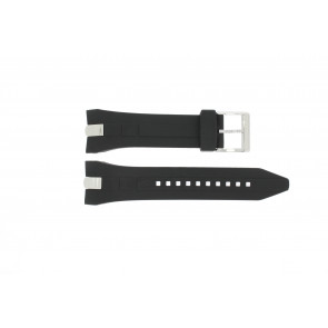 Watch strap Seiko 5M54-0AB0 / SRN013P1 / 4A601JTR Rubber Black 26mm