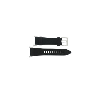 Watch strap Seiko SNL043P2-7L22-0AS0 Leather Black