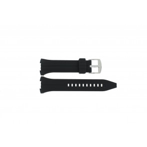 Watch strap Seiko 7T62-0JZ0 / SNAD61P9 / SNAD35P2 Rubber Black 12mm