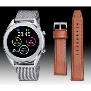 Watch strap Lotus 50006.1 / BC10930 Leather Brown 22mm