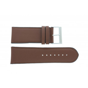 Watch strap Universal 61215B.23.30 Leather Brown 30mm