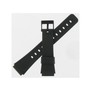 Casio watch strap 70635749 Plastic Black 19mm 
