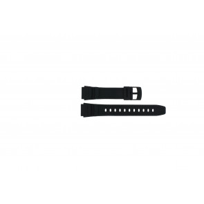 Watch strap Casio 71607653 Rubber Black 16mm